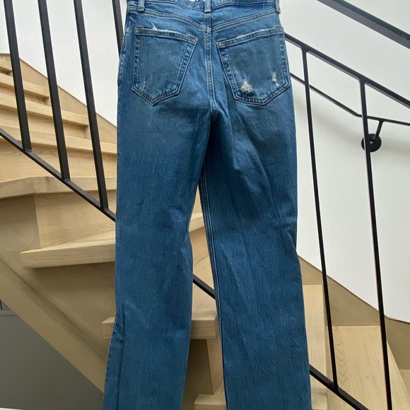 Abercrombie & Fitch 90s Ultra High Rise Straight Jeans - Picture 2 of 4